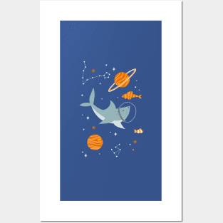 Space Sharks Posters and Art